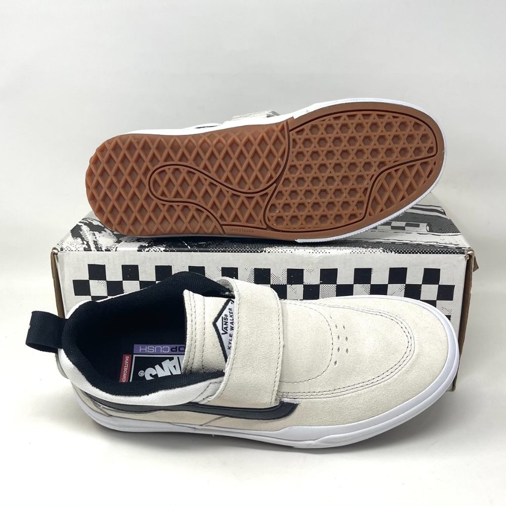 Vans Kyle 2 Shoes Men's Skate Casual Black White Low Top Size Suede VN0A5JIDYB2 - Picture 3 of 13